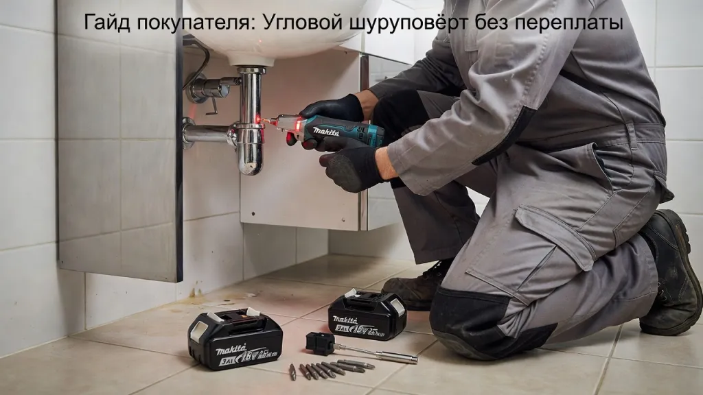 Гайд покупателя: Угловой шуруповёрт без переплаты