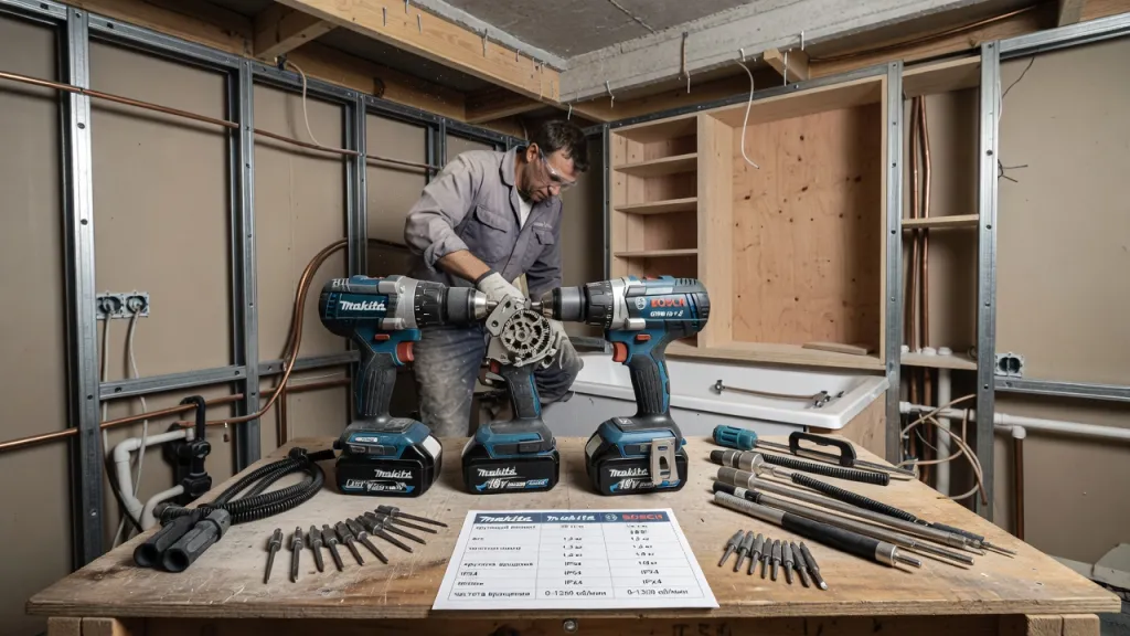 Угловой шуруповёрт от Makita и Bosch: что выбрать